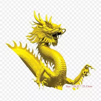 Дракон Шаолиньский храм, термопереносная печать, виниловые нашивки, наклейки для одежды, аппликации «сделай сам», моющиеся нашивки