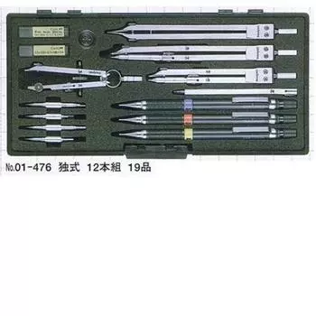 Drapas Немецкий чертежный инструмент 12 19 01476 Набор, штук, предметов,