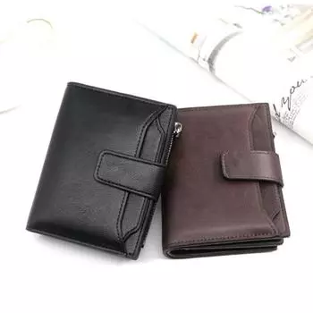 Draw Card Застежка Европейский и N Ветер Карты Пакет Вертикальный Вкладыш С Картой Мужской Кошелек