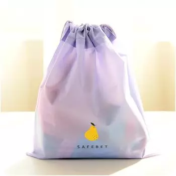 Drawstring Bag Cute Cartoon Waterproof Moisture-proof Dust-proof Household Clothes Packing And Finishing Bag Storage Bag