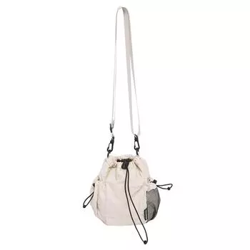 Drawstring Mobile Phone Bag Women s Crossbody Bag Sports Shoulder sportsBag белый