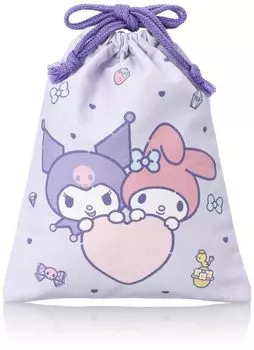 Drawstring Purse Character Drawstring S Girls Purple [My Melody] JMM-650