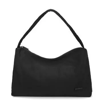 Drawstring underarm shoulder women s bag lazy simple solid color commuter dumpling bag