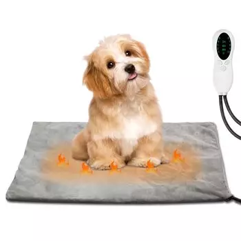 DRAWWIND Pet Hot Pet 10 уровней температуры 3 уровня таймера нагревательный коврик для холодного нагрева нагреватель укус перегрева энергии моющийся для мелких и средних домашних животных