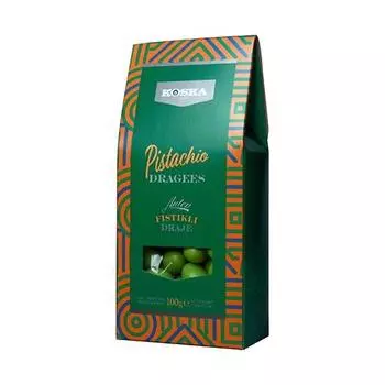 Драже Koska Зеленое Арахисовое Мульти Набор 100 Гр