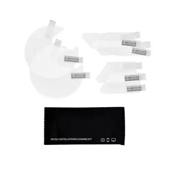 DRC Meter Screen Protective Film 2 Sets Gloss Clear Suzuki Dirt Freak DIRTFREAK V-STROM650/XT(2017-2019), V-STROM1000(2018-2019) D50-11-202