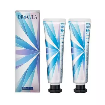 DRcula Лечебный отбеливающий гель 2 флакона по 45 г x 2 Pharma Foods Зубная паста, которая достигла 18 коронок Профилактика неприятного запаха изо рта Уход за неприятным запахом изо рта Домашнее отбеливание
