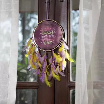 Dream Catcher Handmade Tree of Life Canvas Dreamcatcher for Bedrooms Office Balcony Outdoors Garden Car Hanging