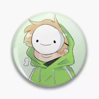 Dream Dreamwastaken, персонализируемая мягкая пуговица, значок на лацкане, воротник, декор одежды, забавные ювелирные изделия, модные креативные металлические