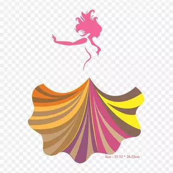 Dream Dresser Dream Dresser Woman Термопереносная печать виниловые нашивки наклейки для одежды аппликации своими руками моющиеся нашивки