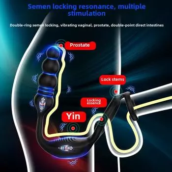 Dream Horse Hgod Yachty IV Пульт дистанционного управления Кольцо для фиксации спермы Беспроводной носимый вибрирующий выдвижной массажер простаты Секс-товары Massage 4 Remote Control