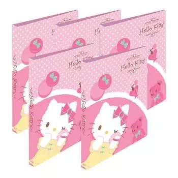 Dream Industry Hello Kitty прозрачный файл А4 40 листов, розовый, 5 шт., популярный персонаж в Корее