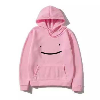 Dream Merch Hoodie Толстовки Мужские Женские Пуловеры Harajuku Tracksui 2024Мужская Толстовка С Капюшоном Уличная Повседневная Мода Оверсайз Одежда M белый