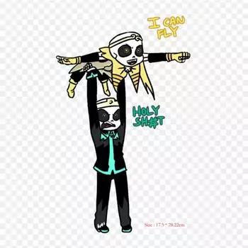 Dream Nightmare Sans Nightmare Dream термопереносная печать виниловые нашивки наклейки для одежды DIY аппликации моющиеся нашивки