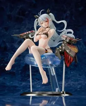 Dream Tech Azur Lane Prinz Eugen Unfading Egao 1/8 Scale PVC Painted Complete Figure