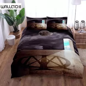 Dream Theater Icon Пододеяльник Комплект постельного белья King Queen Double Full Twin Single Size EU single(135x200cm)