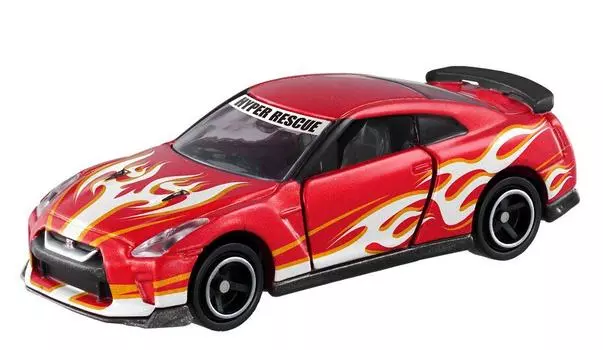 Dream Tomica SP Hyper Rescue Drive Head Nissan Fire Color GT-R Ver.