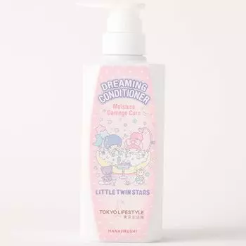 DREAMING CONDITIONER Кондиционер для волос Hanajirushi Moist Damage Care 480 мл 1 флакон Цветочно-фруктовый аромат Не содержит парабенов Не содержит синтетических красителей [Kikirara