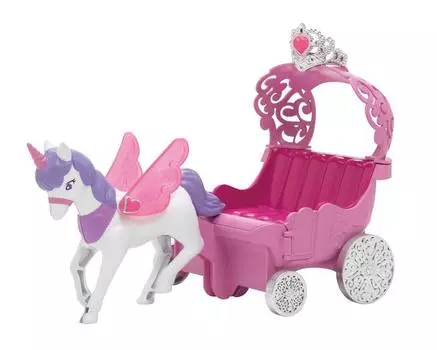 Dreaming Princess Twin Princess Carriage Licca-chan Miki-chan Maki-chan