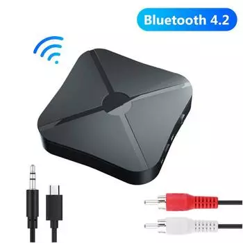 Dreamplanet Audio Transmitter Стерео Приемник KN319 Беспроводной Bluetooth-адаптер с RCA AUX