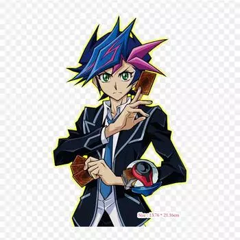 Dreams Yugi Mutou Yusei Fudo Yu Gi Oh Duel Links Jaden Iron on Heat Transfer Printing Виниловые нашивки, наклейки для одежды, аппликации «сделай сам», моющиеся нашивки