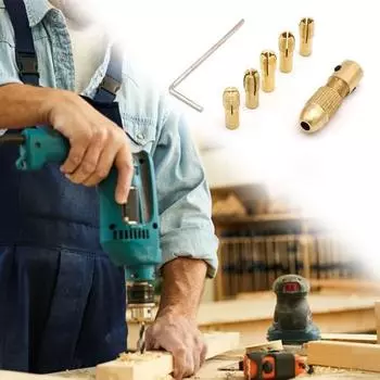 Дрель 0,5-3,0 мм, самозатягивающаяся, износостойкая, сменная, маленькая электрическая дрель, сборный набор, доска из АБС-пластика 5