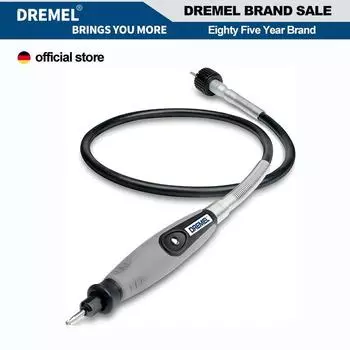 Dremel 225 36-дюймовая ротационная шлифовальная машина с удлинителем гибкого вала серебряный