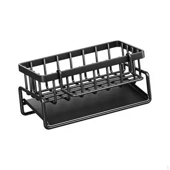 Дренажная полка для раковины, дуршлаг, тканевый подвесной дозатор для мыла, держатель для хранения губки