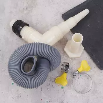 Дренажный тройник-адаптер для дренажной трубы, фитинг для слива стиральной машины, сушилки с удлиненным дренажным шлангом