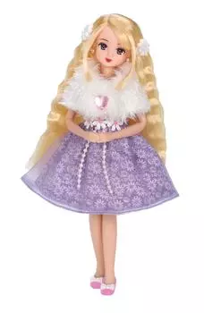 Dress Aqua Curl Dress Set Margaret Garden Licca-chan
