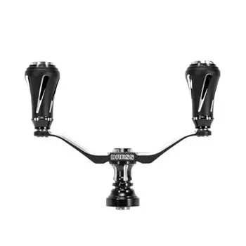 [DRESS] Custom Handle W Vertex EVO Spinning for DAIWA 90mm Graphite Black Daiwa Fishing Reel Custom Lightweight Sturdy For Left and Right Use
