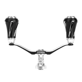 [DRESS] Custom Handle W Vertex EVO Spinning for DAIWA 100mm Titanium Silver Daiwa Fishing Reel Custom Lightweight Sturdy For Left and Right Use