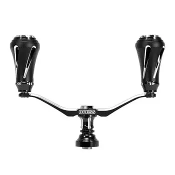 [DRESS] Custom Handle W Vertex EVO Spinning For DAIWA 100mm Graphite Black Daiwa Fishing Reel Custom Lightweight Sturdy For Left and Right Use