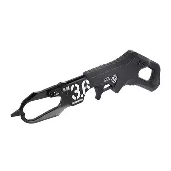 DRESS Derringer Stealth Black Fish Grip Fish Catch Small Lightweight 96g Fishing Grip 3.6