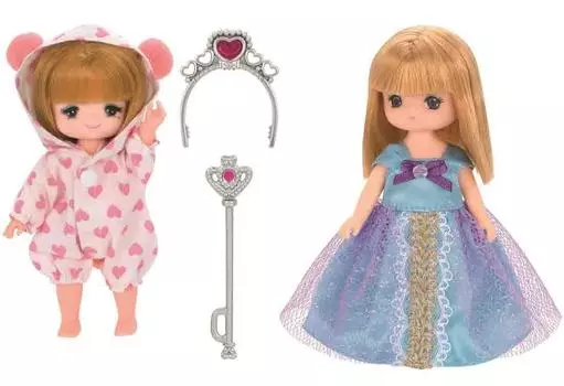 Dress Dress Set Licca-chan LW-22 Miki-chan Maki-chan (Princess & Pajamas)