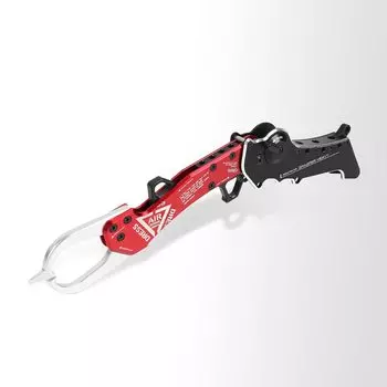DRESS GRASPER HEAVY Crimson Red Fishing Fish Grip Folding Fish Grip Fish Grip Machined Landing Stainless Steel Deformation