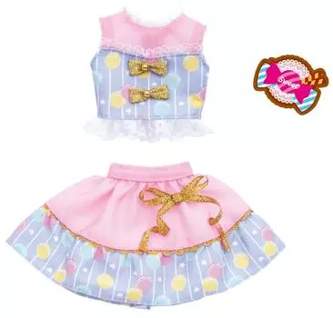Dress Harajuku Girls School Coordination Dress Set SWEETS Licca-chan