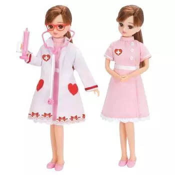Dress Hospital Set Licca-chan Licca-chan Oisha-san