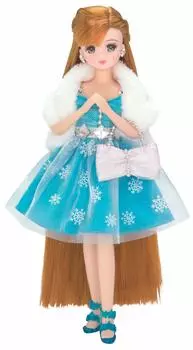 Dress Jewel Up Dress Set Snow Jewel Licca-chan