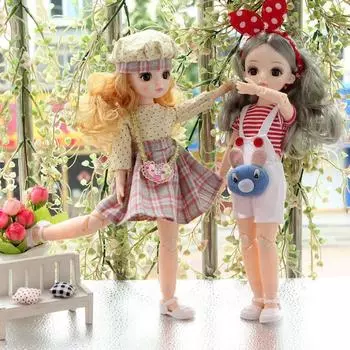 Dress Up 30 см аниме Bjd кукла сферический шарнир 30 см шарнирные игрушки мини-шарнирная кукла детская игрушка style K