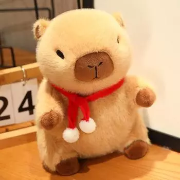 Dress Up Capybara Plush Toy Cartoon Capibara Fluffty Doll Kawaii Capybara Plush Doll Birthday Gift style 5