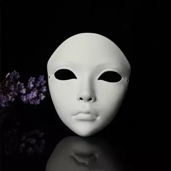 Dress Up Cosplay Geisha Mask Flower Japanese Mask Toy Creative Hanfu Cosplay Mask Halloween Style 1