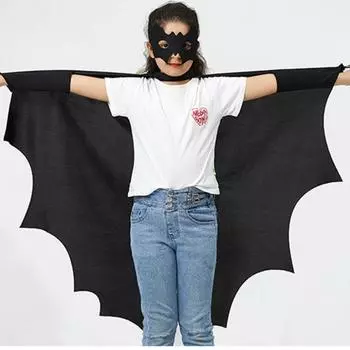 Dress Up Costumes Children Cosplay Costume Cosplay Costume Bat Wing Cape Creative Women 120cm