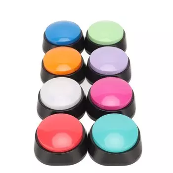 Дрессировка домашних животных записывает определенные слова Компактный размер Кнопка записи собаки на 30 секунд Четкая запись Кнопка, которую легко носить с собой,