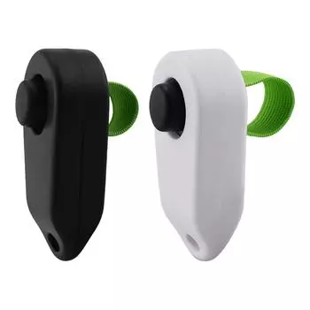 Дрессировка собак Портативный Щелчок Дрессировщик Инструмент Помощь Дрессировка домашних животных Звук Щелчка, Руководство Послушание Товары для собак белый