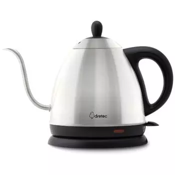 dretec Drip Kettle Typica Silver 0.8L PO-158SV