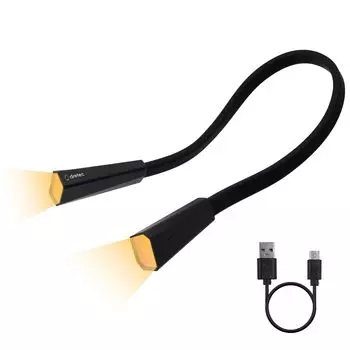 Dretec Neck Neck Book Reading Neck Hands Adjustable Disaster Disaster Light, Light, Light, Light, Flashlight, Hanging, Free, Moving, Lightweight,