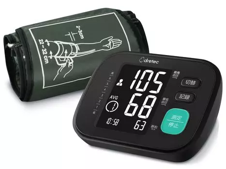 dretec плечевой монитор артериального давления BM-212 чёрный