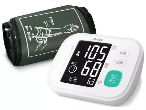 dretec плечевой монитор артериального давления BM-212 белый