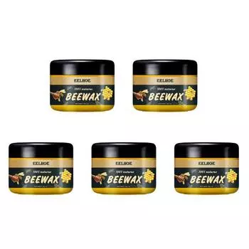 Древесина уход приправа пчелиный воск натуральный воск воск для чистки мебели (с губкой)